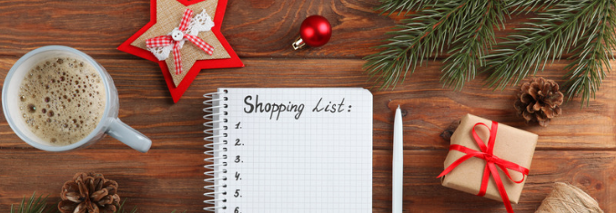 The power of a holiday shopping list