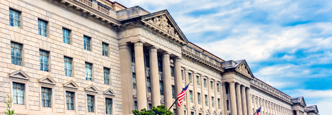 Internal Revenue Service building in Washington DC